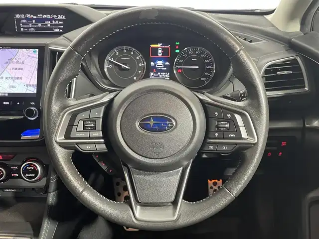 スバル インプレッサ スポーツ 2．0i－S アイサイト 大阪府 2016(平28)年 5.8万km ダークグレーメタリック 純正ナビ　バックカメラ　Bluetooth　フルセグTV DVD再生　アイサイト　レーダークルーズ　前後ドライブレコーダー　ETC コーナーセンサー　ダウンヒルコントロール　オートライト　LEDヘッドライト　スマートキー2本　プッシュスタート