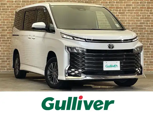 トヨタ ヴォクシー S－Z 岩手県 2023(令5)年 3.2万km ホワイトパールクリスタルシャイン ４WD/両側パワースライドドア/MTモード付きAT/寒冷地仕様/衝突被害軽減システム/横滑り防止装置/コーナーセンサー/クルーズコントロール/バックカメラ/オートライト/オートマチックハイビーム/シートヒーター/純正LEDヘッドライト/ETC/ドライブレコーダー/純正ナビ/純正16インチアルミホイール