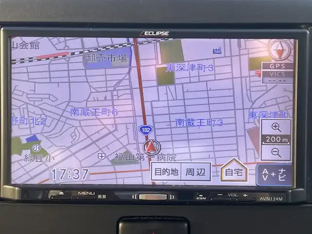 ダイハツ ミラ イース L スマートセレクションSA 広島県 2014(平26)年 5.2万km ブライトシルバーメタリック 登録時走行距離　51991km/禁煙車/社外SDナビ(型番：AVN134M)/　(CD/ワンセグTV)/衝突被害軽減システム/ETC/ハロゲンヘッドライト/フォグライト/ヘッドライトレベライザー/リモコンキー/アイドリングストップ/純正ホイールカバー/ドアバイザー/純正フロアマット/横滑防止装置/盗難防止装置