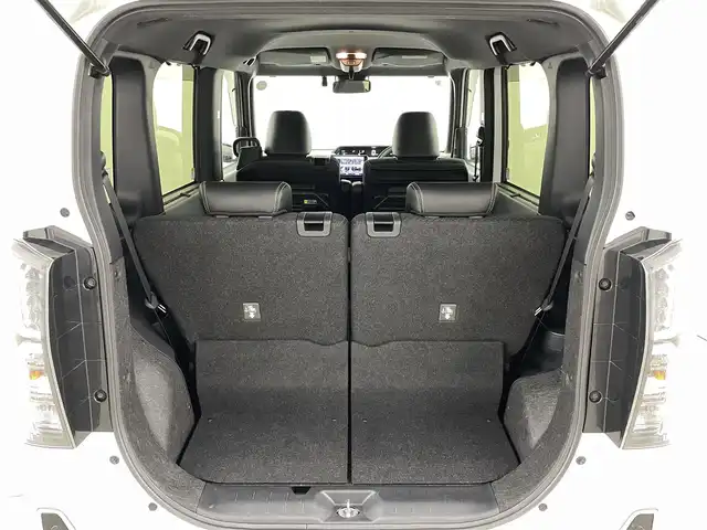 ダイハツ タント カスタム RS 福島県 2019(令1)年 2.9万km ブラックマイカメタリック/シャイニングホワイトパール スマートアシスト/・衝突被害軽減ブレーキ/・車線逸脱警報装置/・前後誤発進抑制/・先行車発進お知らせ/・オートハイビーム/・レーダークルーズコントロール/・スマートパノラマパーキング/純正9インチナビ/・フルセグTV/BT/CD/DVD/USB/SD/FM/AM/・ETC/・前方ドライブレコーダー/・バックカメラ/両側パワースライドドア/革張ステアリング/・ステアリングリモコン/ハーフレザーシート/・D+N席シートヒーター/プッシュスタート/・スマートキー/・スペアキー1本/電動格納ミラー/・ウィンカーミラー/・オートミラー/LEDヘッドライト/・オートライト/純正フロアマット/純正15インチAW/リアドアバイザー