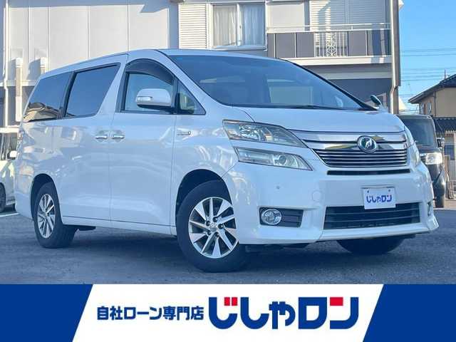 トヨタ ヴェルファイア ハイブリット X 埼玉県 2012(平24)年 13.6万km ホワイトパールクリスタルシャイン (株)IDOMが運営する【じしゃロン川越店】の自社ローン専用車両になりますこちらは現金またはオートローンご利用時の価格です。自社ローンご希望の方は別途その旨お申付け下さい/純正HDDナビ/　・AM/FM/　・CD/DVD/　・TV(フルセグ)/　・Bluetooth/バックカメラ/スマートキー/ＥＴＣ　/クルーズコントロール/ステアリングスイッチ/ウインカーミラー/オートライト/HIDヘッドランプ/フォグランプ/ドアバイザー/両側パワースライドドア