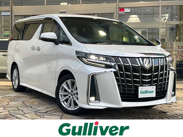 トヨタ アルファード S 静岡県 2021(令3)年 3.7万km ホワイトパールクリスタルシャイン ワンオーナー/純正ナビ（Bluetooth フルセグ USB ミラーキャスト CD DVD）/両側パワースライドドア/LEDヘッドライト/トヨタセーフティセンス/リアモニター/ETC2.0/SOSコール/ドライブレコーダー/コーナーセンサー/プッシュスタート/スマートキー/取扱説明書