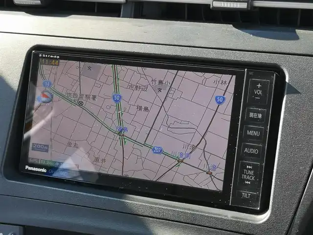 トヨタ プリウス S　LEDエディション 茨城県 2011(平23)年 19.8万km ダークバイオレットマイカメタリック 純正ナビ/【TV・HDD・CD・DVD・AM・FM・SD・BT・iPod・VTR】/Bカメラ/ETC/ステリモ/オートライト/Fフォグ/LEDライト/純正フロアマット/純正ホイールカバー/プッシュスタート/スマートキー/ヘッドライトウォッシャー/電格ミラー/ウインカーミラー