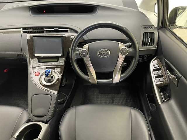 トヨタ プリウス ＰＨＶ G 兵庫県 2015(平27)年 7.3万km ホワイトパールクリスタルシャイン 純正SDナビ(CD/DVD/SD/Bt/フルセグ)/・NSZA-X64T/バックカメラ/レザーシート/シートヒーター/パワーシート/クルーズコントロール/ステアリングヒーター/ドライブレコーダー/ビルトインETC/LEDヘッドライト/フォグライト/社外１７AW/純正マット・バイザー