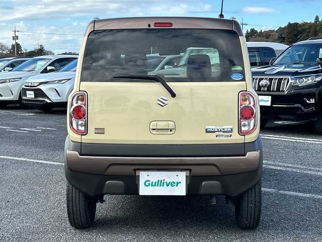 スズキ ハスラー ワンダラー 千葉県 2019(令1)年 3.5万km シフォンアイボリーメタリック/ウッディブラウン2トーンルーフ 特別仕様　ナビ　全方位カメラ　デュアルカメラブレーキサポート　ＢＴ　ＥＴＣ　ＵＳＢ　シートヒーター ステアスイッチ スマートキー ルーフレール シフォンアイボリーツートン HID オートライト