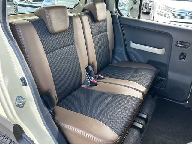 スズキ ハスラー ワンダラー 千葉県 2019(令1)年 3.5万km シフォンアイボリーメタリック/ウッディブラウン2トーンルーフ 特別仕様　ナビ　全方位カメラ　デュアルカメラブレーキサポート　ＢＴ　ＥＴＣ　ＵＳＢ　シートヒーター ステアスイッチ スマートキー ルーフレール シフォンアイボリーツートン HID オートライト