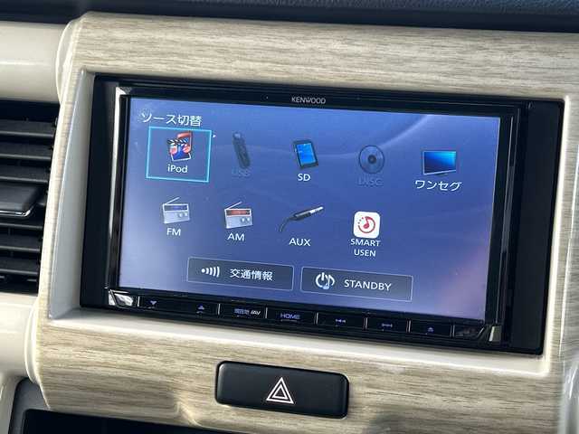 スズキ ハスラー ワンダラー 千葉県 2019(令1)年 3.5万km シフォンアイボリーメタリック/ウッディブラウン2トーンルーフ 特別仕様　ナビ　全方位カメラ　デュアルカメラブレーキサポート　ＢＴ　ＥＴＣ　ＵＳＢ　シートヒーター ステアスイッチ スマートキー ルーフレール シフォンアイボリーツートン HID オートライト