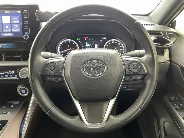 トヨタ ハリアー G 福井県 2020(令2)年 7.2万km プレシャスブラックパール 純正メモリナビ機能付きディスプレイオーディオ/（ＦＭ／ＡＭ／ＢＴ／ＵＳＢ）/ハーフレザーシート/電子パーキング/パワーバックドア/内装色：ブラウン/純正ビルトインＥＴＣ　/電動シート/デジタルインナーミラー