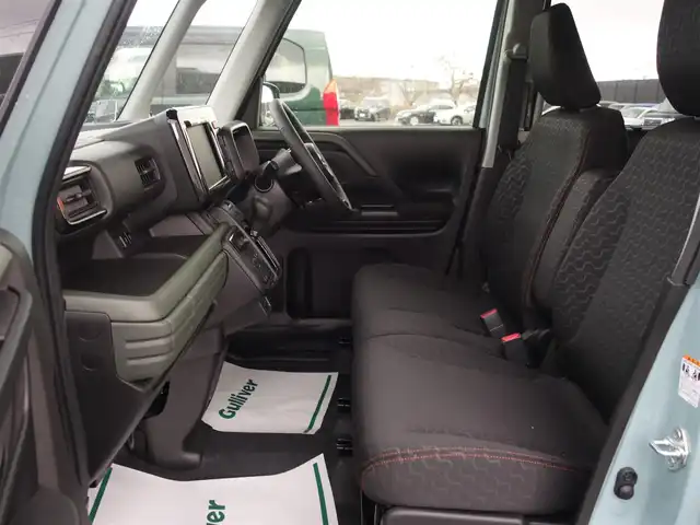 スズキ スペーシア ギア HYBRID XZ 山形県 2024(令6)年 0.1千km オフブルーメタリック/ガンメタリック2トーンルーフ 4WD/デュアルセンサーブレーキサポートII/両側パワースライドドア/レーダークルーズコントロール/LEDオートライト/シートヒーター/純正14インチアルミホイール/アイドリングストップ/コーナーセンサー/ステアリングスイッチ/ステアリングヒーター/ヘッドアップディスプレイ/電動格納ウィンカーミラー/フォグランプ/ルーフレール/スマートキー