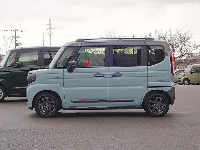 スズキ スペーシア ギア HYBRID XZ 山形県 2024(令6)年 0.1千km オフブルーメタリック/ガンメタリック2トーンルーフ 4WD/デュアルセンサーブレーキサポートII/両側パワースライドドア/レーダークルーズコントロール/LEDオートライト/シートヒーター/純正14インチアルミホイール/アイドリングストップ/コーナーセンサー/ステアリングスイッチ/ステアリングヒーター/ヘッドアップディスプレイ/電動格納ウィンカーミラー/フォグランプ/ルーフレール/スマートキー