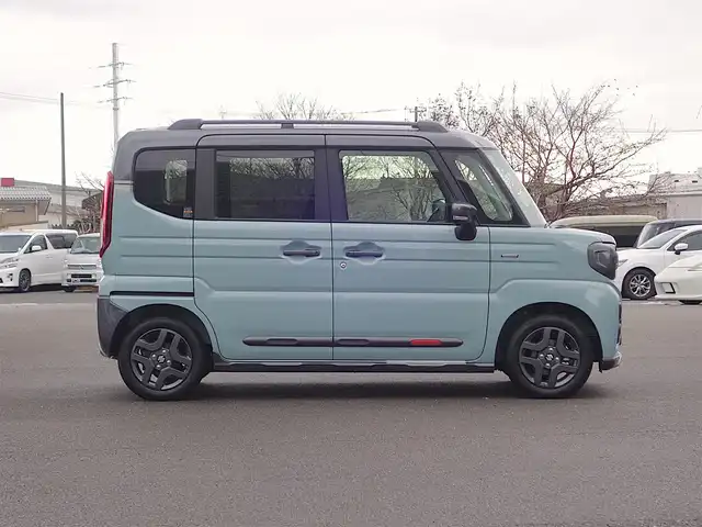 スズキ スペーシア ギア HYBRID XZ 山形県 2024(令6)年 0.1千km オフブルーメタリック/ガンメタリック2トーンルーフ 4WD/デュアルセンサーブレーキサポートII/両側パワースライドドア/レーダークルーズコントロール/LEDオートライト/シートヒーター/純正14インチアルミホイール/アイドリングストップ/コーナーセンサー/ステアリングスイッチ/ステアリングヒーター/ヘッドアップディスプレイ/電動格納ウィンカーミラー/フォグランプ/ルーフレール/スマートキー