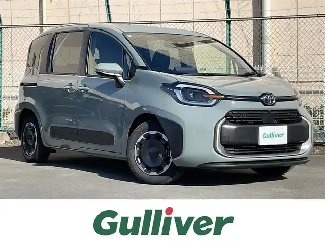 トヨタ シエンタ ハイブリッド Z 東京都 2025(令7)年 1.5万km アーバンカーキ 純正ナビ　/Bluetooth　/フルセグTV　/全周囲カメラ　/両側電動スライドドア　/レーダークルーズコントロールシステム　/BSM　/ドライブレコーダー　/純正フロアマット　/純正LED　/衝突被害軽減システム/ABS/横滑り防止装置/コーナーセンサー/レーンアシスト/盗難防止装置/オートライト/オートマチックハイビーム