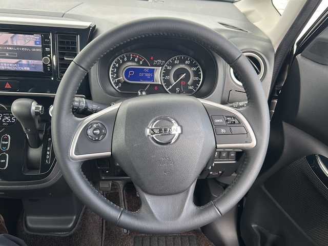 日産 デイズ ルークス ハイウェイスター Gターボ 三重県 2018(平30)年 2.8万km ブラック 禁煙/純正7型ナビ/全方位カメラ/アラウンドビューモニター/純正ドライブレコーダー/ETC/両側パワースライドドア/クルーズコントロール/レーンキープアシスト/衝突被害軽減システム/アイドリングストップ/ステアリングスイッチ/ベンチシート/LEDオートライト/オートハイビーム/フォグランプ/電動格納ミラー/スペアスマートキー