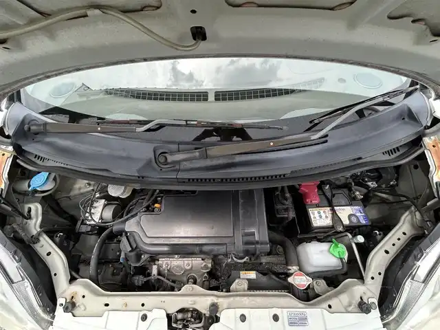 日産 モコ E ショコラティエ 滋賀県 2010(平22)年 3.7万km スノーパールホワイト 純正オーディオ（CD/AM/FM)/フラットシート/純フロアマット/電動格納ミラー/取扱説明書/保障書
