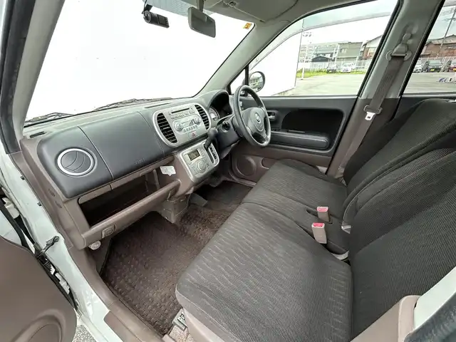 日産 モコ E ショコラティエ 滋賀県 2010(平22)年 3.7万km スノーパールホワイト 純正オーディオ（CD/AM/FM)/フラットシート/純フロアマット/電動格納ミラー/取扱説明書/保障書
