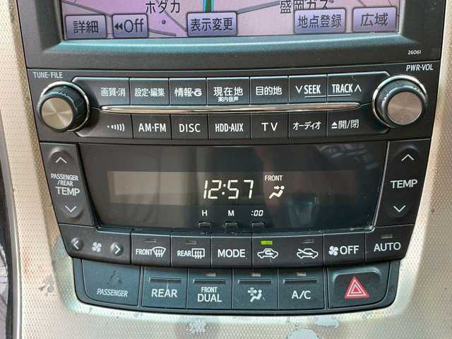 トヨタ ヴェルファイア 2．4Z プラチナセレⅡ ゴールド 岩手県 2011(平23)年 13.1万km ホワイトパールクリスタルシャイン 純正ナビ/フリップダウンモニター/純正フロアマット/ドアバイザー/シートカバー/純正18インチアルミホイール