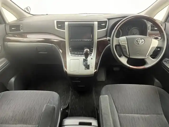 トヨタ アルファード 240S 茨城県 2013(平25)年 5.8万km ホワイトパールクリスタルシャイン 純正ナビ/バックカメラ/フルセグ/社外フリップダウンモニター/クルーズコントロール/クリアランスソナー/両側電動スライドドア/ETC/純正18インチAW/スマートキー