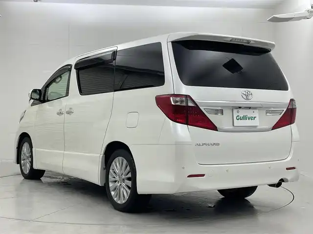 トヨタ アルファード 240S 茨城県 2013(平25)年 5.8万km ホワイトパールクリスタルシャイン 純正ナビ/バックカメラ/フルセグ/社外フリップダウンモニター/クルーズコントロール/クリアランスソナー/両側電動スライドドア/ETC/純正18インチAW/スマートキー