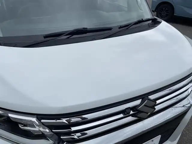 スズキ ソリオ HV MZ 山形県 2022(令4)年 4.4万km ピュアホワイトP 4WD/衝突軽減ブレーキ/両側パワースライドドア/全方位カメラ/純正10インチナビ/　【CD DVD SD USB BT】/フルセグTV/ETC/ステアリングスイッチ/レーダークルーズコントロール/アイドリングストップ/横滑り防止装置/シートヒーター/ミラーヒーター/純正アルミ/LEDライト/フォグランプ/ウィンカーミラー/純正フロアマット/ドアバイザー