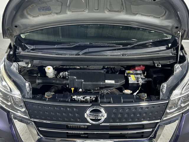 日産 デイズ ルークス ハイウェイスター Gターボ 沖縄県 2018(平30)年 2.3万km プレミアムパープルP 両側パワースライドドア/禁煙車/エマージェンシーブレーキ/純正インチナビ/・AM/FM/CD/DVD/フルセグTV/・Bluetooth/USB/・バックカメラ/全周囲カメラ/クルコン/後席サーキュレーター/ステアリングリモコン/ディスプレイ付自動防眩式ルームミラー/純正LEDヘッドライト/フォグランプ/ベンチシート/オートライト/オートマッチックハイビーム/取扱説明書/保証書