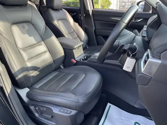 マツダ ＣＸ－５ XD Lパッケージ 茨城県 2022(令4)年 5万km ジェットブラックマイカ 純正ナビ/【ラジオ・BT・USB・TV】/パワーシート/シートメモリ/シートヒーター/ステアリングヒーター/サンルーフ/ワイヤレス充電/電動リアゲート/ヒルアシストコントロール/パドルシフト/ブレーキホールド/アイドリングストップ/レーダークルコン/ETC/全方位カメラ/前後コーナーセンサー/BSM/HUD