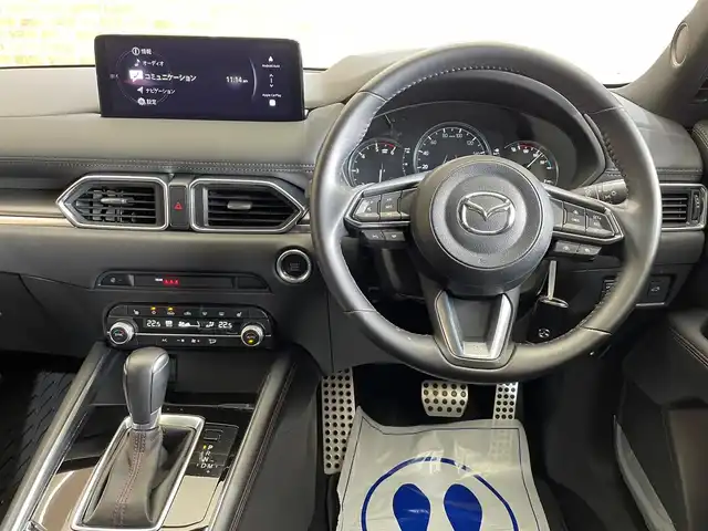 マツダ ＣＸ－５ XD スポーツアピアランス 福岡県 2023(令5)年 2.7万km ポリメタルグレーM 全周囲カメラ/衝突被害軽減システム/横滑り防止装置/アイドリングストップ/MTモード付きAT/ターボ/クルーズコントロール/ETC/電動リアゲート/レザーシート/シートヒーター/コーナーセンサー/レーンアシスト/純正ナビ/純正アルミホイール19インチ/純正LEDヘッドライト/オートライト