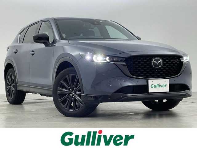 マツダ ＣＸ－５ XD スポーツアピアランス 福岡県 2023(令5)年 2.7万km ポリメタルグレーM 純正ＨＤＤナビ　/ＥＴＣ　/全方位カメラ　/ワイヤレス充電　/レーダークルーズコントロール　/レーンキープ　/コーナーセンサー　/前席シートヒーター　/ステアリングヒーター　/パワーシート　/パワーバックドア　/純正ＡＷ