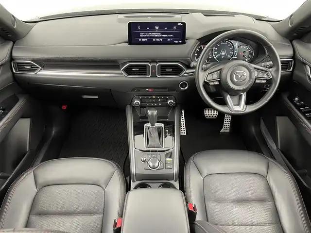 マツダ ＣＸ－５ XD スポーツアピアランス 福岡県 2023(令5)年 2.7万km ポリメタルグレーM 純正ＨＤＤナビ　/ＥＴＣ　/全方位カメラ　/ワイヤレス充電　/レーダークルーズコントロール　/レーンキープ　/コーナーセンサー　/前席シートヒーター　/ステアリングヒーター　/パワーシート　/パワーバックドア　/純正ＡＷ