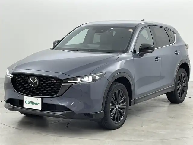 マツダ ＣＸ－５ XD スポーツアピアランス 福岡県 2023(令5)年 2.7万km ポリメタルグレーM 純正ＨＤＤナビ　/ＥＴＣ　/全方位カメラ　/ワイヤレス充電　/レーダークルーズコントロール　/レーンキープ　/コーナーセンサー　/前席シートヒーター　/ステアリングヒーター　/パワーシート　/パワーバックドア　/純正ＡＷ