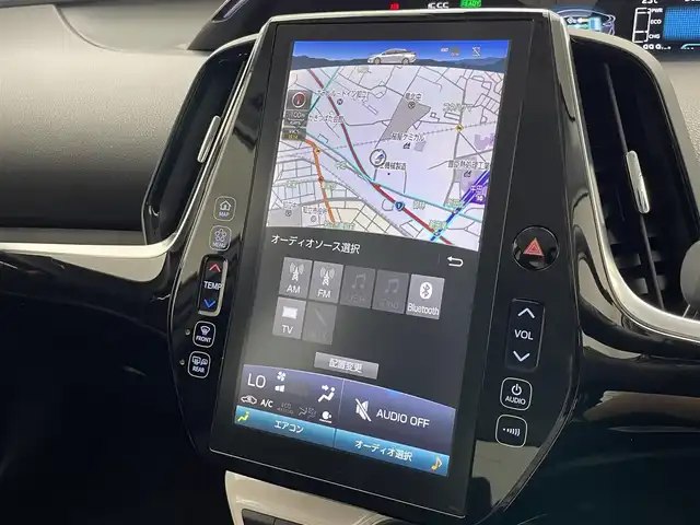 トヨタ プリウス ＰＨＶ A プレミアム 愛知県 2017(平29)年 3.2万km アティチュードブラックマイカ 純正１１．６型ＤＡナビ　アドバンストパーク　ＢＳＭ　黒革　フルセグ　ＡＣ１００Ｖ電源　シートヒーター　ＥＴＣ２．０　セーフティセンス　衝突軽減　追従クルコン　ＬＥＤオートライト　ＨＵＤ　バックカメラ プッシュスタート　スマートキー　ステアリングヒーター　レーンキープ　Bluetooth　