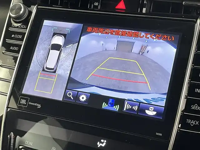 トヨタ ハリアー プログレス 福島県 2017(平29)年 5.3万km ブラック トヨタセーフティセンス/・衝突被害軽減システム/・車線逸脱防止機能/・コーナーセンサー/サンルーフ/純正9インチマルチナビ/・フルセグ/TV/BT/AD/AUX/USB/AM/FM/全方位カメラ/ACC/LEDオートライト/・フォグランプ/・オートハイビーム/ハーフレザーシート/・パワーシート/社外アルミホイール付きスタッドレスタイヤタイヤ/革ステアリング/・ステアリングリモコン/パワーゲート/電子パーキング/・ブレーキホールド/電動格納ミラー/・ウィンカーミラー/・オートミラー/アイドリングストップ/ATモード付MT/ETC2.0/ドラレコ/ドアバイザー/純正フロアマット/プッシュスタート/・スマートキー