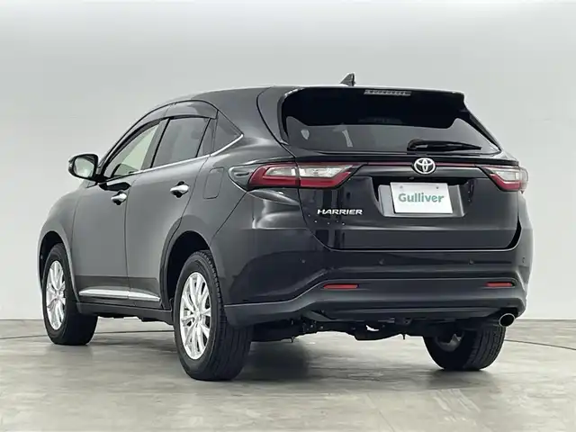 トヨタ ハリアー プログレス 福島県 2017(平29)年 5.3万km ブラック トヨタセーフティセンス/・衝突被害軽減システム/・車線逸脱防止機能/・コーナーセンサー/サンルーフ/純正9インチマルチナビ/・フルセグ/TV/BT/AD/AUX/USB/AM/FM/全方位カメラ/ACC/LEDオートライト/・フォグランプ/・オートハイビーム/ハーフレザーシート/・パワーシート/社外アルミホイール付きスタッドレスタイヤタイヤ/革ステアリング/・ステアリングリモコン/パワーゲート/電子パーキング/・ブレーキホールド/電動格納ミラー/・ウィンカーミラー/・オートミラー/アイドリングストップ/ATモード付MT/ETC2.0/ドラレコ/ドアバイザー/純正フロアマット/プッシュスタート/・スマートキー