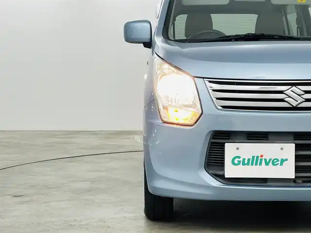 スズキ ワゴンＲ FX 福島県 2012(平24)年 14.9万km フィズブルーパールメタリック ミュージックプレーヤー/・AUX/CD/FM/AM/ベンチシート/アイドリングストップ/電動格納ミラー/リモコンキー/ドアバイザー/純正フロアマット