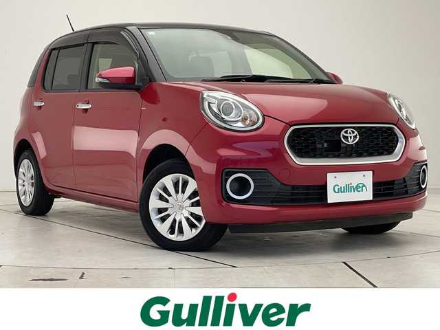 トヨタ パッソ モーダ　S 愛知県 2016(平28)年 1.4万km マゼンタベリーマイカM 衝突軽減システム/純正ナビ/バックカメラ/フルセグ/CD DVD/Bluetooth/コーナーセンサー/LEDヘッドライト/ステアリングスイッチ/スマートキー/プッシュスタート