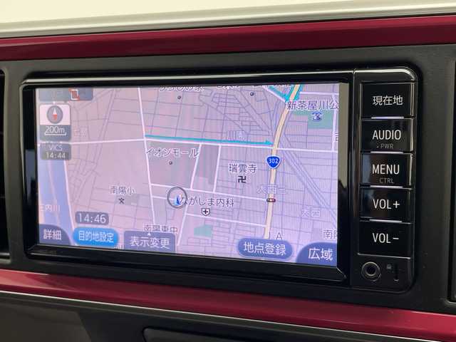 トヨタ パッソ モーダ　S 愛知県 2016(平28)年 1.4万km マゼンタベリーマイカM 衝突軽減システム/純正ナビ/バックカメラ/フルセグ/CD DVD/Bluetooth/コーナーセンサー/LEDヘッドライト/ステアリングスイッチ/スマートキー/プッシュスタート