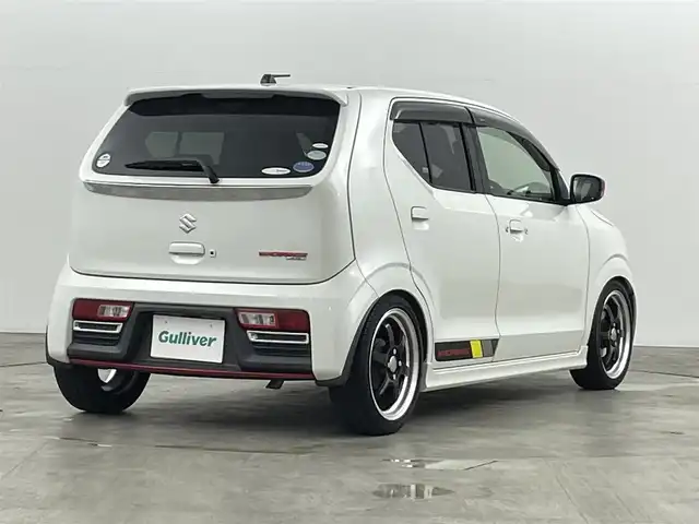 スズキ アルト ワークス 福島県 2016(平28)年 8.1万km パールホワイト ＴＥＩＮ車高調　/ＲＡＹＳアルミホイール　/OB　MONITOR/ビルトインＥＴＣ　/社外エアクリーナー　/前席ＲＥＣＡＲＯシート　/純正ホイール付き冬タイヤあり /純正フロアマット /純正サイドバイザー/オートライト /スペアキー/・スマートキー