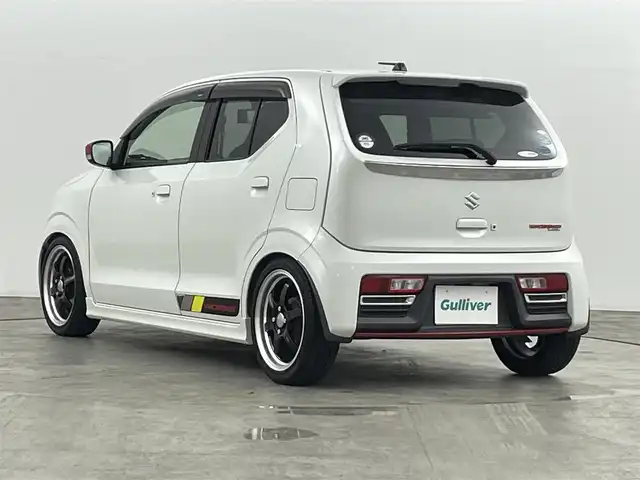 スズキ アルト ワークス 福島県 2016(平28)年 8.1万km パールホワイト ＴＥＩＮ車高調　/ＲＡＹＳアルミホイール　/OB　MONITOR/ビルトインＥＴＣ　/社外エアクリーナー　/前席ＲＥＣＡＲＯシート　/純正ホイール付き冬タイヤあり /純正フロアマット /純正サイドバイザー/オートライト /スペアキー/・スマートキー