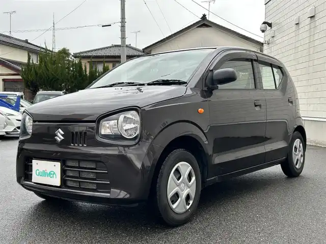 スズキ アルト F 山形県 2018(平30)年 2.9万km アーバンブラウンパールメタリック 5速マニュアル/CD/AM/FM/AUX/横滑り防止装置/ABS/パワステ/パワーウィンドウ/スタッドレスタイヤ車載/純正フロアマット/純正ドアバイザー