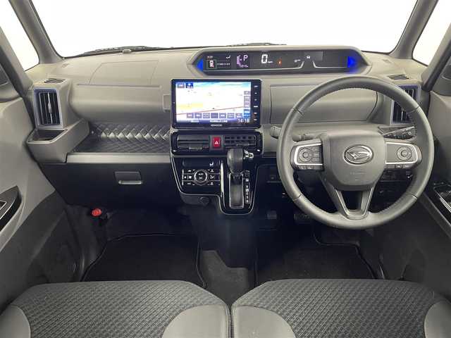 ダイハツ タント カスタム RS セレクション 埼玉県 2020(令2)年 2万km ブラックマイカメタリック/レーザーブルークリスタルシャイン 2トーン 社外ナビ（BT/AM/FM）/フルセグTV/ETC/バックカメラ/レーダークルーズコントロール/両側パワースライドドア/レーンキープアシスト/横滑り防止装置/盗難防止装置/コーナーセンサー/衝突軽減システム/LEDヘッドライト/ドライブレコーダー/プッシュスタート/スマートキー