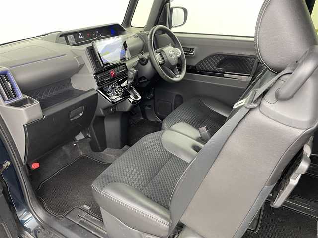 ダイハツ タント カスタム RS セレクション 埼玉県 2020(令2)年 2万km ブラックマイカメタリック/レーザーブルークリスタルシャイン 2トーン 社外ナビ（BT/AM/FM）/フルセグTV/ETC/バックカメラ/レーダークルーズコントロール/両側パワースライドドア/レーンキープアシスト/横滑り防止装置/盗難防止装置/コーナーセンサー/衝突軽減システム/LEDヘッドライト/ドライブレコーダー/プッシュスタート/スマートキー