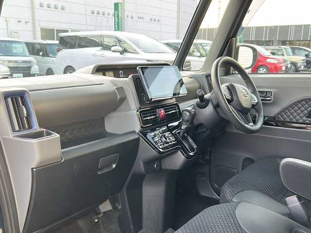 ダイハツ タント カスタム RS セレクション 千葉県 2020(令2)年 8万km ブラックマイカメタリック/レーザーブルークリスタルシャイン 2トーン 社外ナビ（BT/AM/FM）/フルセグTV/ETC/バックカメラ/レーダークルーズコントロール/両側パワースライドドア/レーンキープアシスト/横滑り防止装置/盗難防止装置/コーナーセンサー/衝突軽減システム/LEDヘッドライト/ドライブレコーダー/プッシュスタート/スマートキー/保証書/取扱説明書/R5記録簿