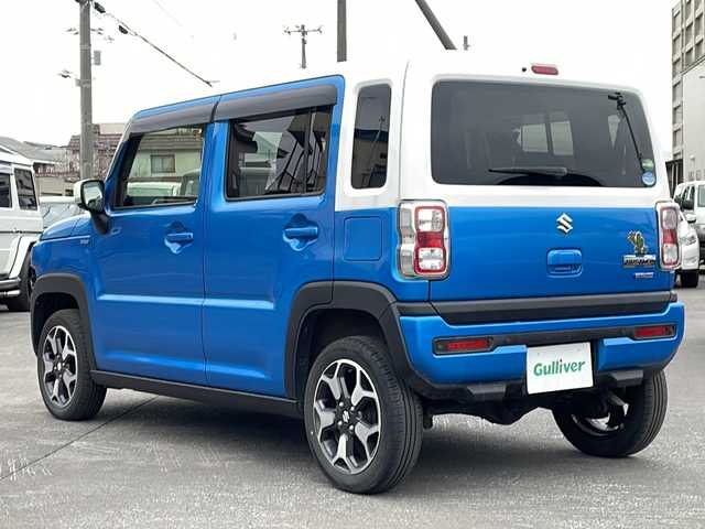 スズキ ハスラー HYBRID X 道北・旭川 2020(令2)年 6.1万km ブリスクブルーメタリック/ホワイト2トーンルーフ 4WD/社外オーディオ/ CD/AUX/USB/衝突軽減ブレーキ/レーンキープ /アイドリングストップ/コーナーセンサー /ヒルディセントコントロール/グリップコントロール/シートヒーター /ミラーヒーター /オートライト/LEDヘッドライト/フォグライト/純正フロアマット/ドアバイザー