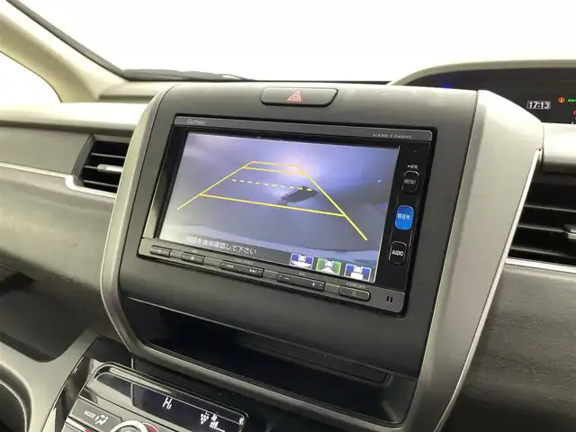 ホンダ フリード ハイブリット EX 福井県 2016(平28)年 5.7万km クリスタルブラックパール 純正ナビ　型式：VXM-174VFi/(フルセグTV/CD/DVD/Bluetooth/SD/iPod)/バックカメラ/両側パワースライドドア/前席シートヒーター/クルーズコントロール/ステアリングスイッチ/ビルトインETC/衝突軽減システム/車線逸脱警報