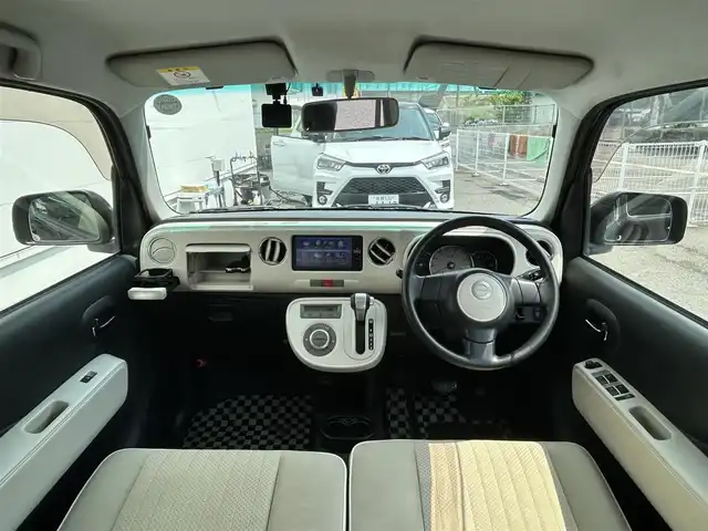 ダイハツ ミラ ココア プラスX 佐賀県 2012(平24)年 9.1万km プラムブラウンクリスタルマイカ 純正ＳＤナビ/・バックカメラ/・フルセグTV/BT/CD/DVD/ETC　/スマートキー　/リクエストスイッチ　/オートエアコン/電動格納ミラー　/フロアマット　/ドアバイザー