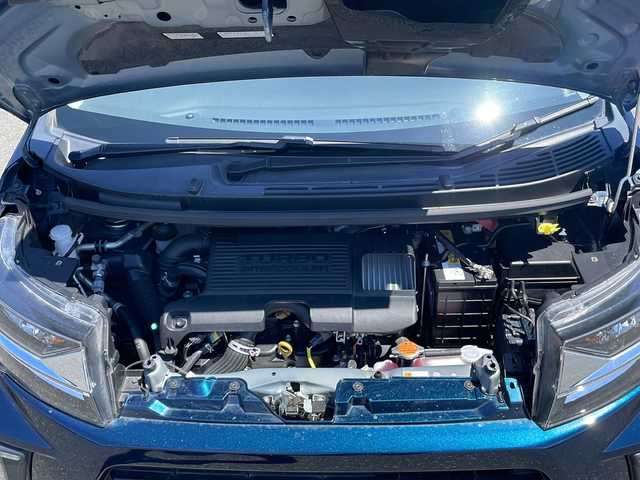 ダイハツ ムーヴ カスタム RS ハイパー SAⅢ 岩手県 2022(令4)年 3.7万km レーザーブルークリスタルシャイン ワンオーナー/SDナビ/（AM/FM/Bluetooth）/ドラレコ/運転席シートヒーター/フルセグテレビ/バックカメラ/アイドリングストップ/ドアバイザー/プッシュスタート/後方コーナーセンサー/横滑り防止/盗難防止