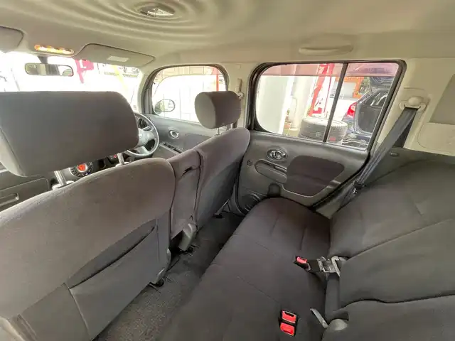 日産 キューブ 15X Vセレクション 愛知県 2010(平22)年 8.6万km ビターショコラ /当店買取/禁煙/1オーナー//純正ナビ//Bluetooth/地デジ/CD/DVD//スマートキー//革巻きステアリング//ベンチシート//純正フロアマット/ドアバイザー//電動格納ミラー//保証書