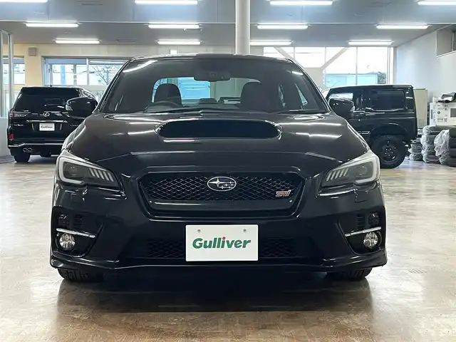 スバル ＷＲＸ ＳＴＩ STI 道央・札幌 2016(平28)年 8.5万km クリスタルブラックシリカ 6MT/ハーフレザーシート/RAYS18インチAW/HKSメタルメタルキャタライザー（触媒）/純正SDナビ/フルセグTV/SD/DVD/Bluetooth/MS/SD/バックカメラ/サイドカメラ/ブラインドスポットモニター/社外LEDヘッドライト/社外ドアミラーウインカー/純正トランクスポイラー/プッシュスタート/ステアリングリモコン/横滑り防止/ヘッドライトレベライザー/パワーシート（D席）/ETC/純正フロアマット/ドアバイザー/保証書/取扱説明書/ナビ説明書