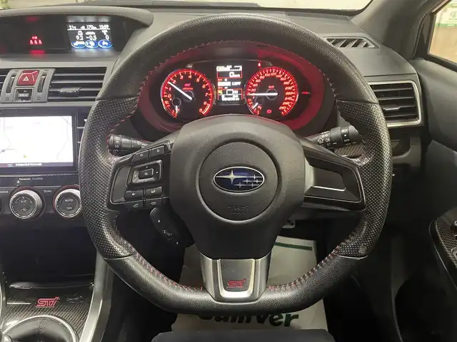 スバル ＷＲＸ ＳＴＩ STI 道央・札幌 2016(平28)年 8.5万km クリスタルブラックシリカ 6MT/ハーフレザーシート/RAYS18インチAW/HKSメタルメタルキャタライザー（触媒）/純正SDナビ/フルセグTV/SD/DVD/Bluetooth/MS/SD/バックカメラ/サイドカメラ/ブラインドスポットモニター/社外LEDヘッドライト/社外ドアミラーウインカー/純正トランクスポイラー/プッシュスタート/ステアリングリモコン/横滑り防止/ヘッドライトレベライザー/パワーシート（D席）/ETC/純正フロアマット/ドアバイザー/保証書/取扱説明書/ナビ説明書