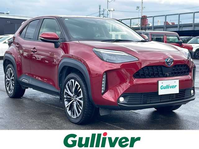 トヨタ ヤリスクロス Z 道東・釧路十勝 2020(令2)年 3.8万km センシュアルレッドマイカ 4WD/ワンオーナー/寒冷地仕様/Toyota Safety Sense/・PCS(プリクラッシュセーフティ)/・LTA(レーントレーシングアシスト)/・AHS(アダプティブハイビームシステム)/・AHB(オートマチックハイビーム)/・RSA(ロードサインアシスト)/・レーダークルーズコントロール/・先行車発進告知機能/純正ディスプレイオーディオ/ (FM/AM/USB/BT)/バックカメラ/全方位カメラ/ETC/革巻きステアリング/ステアリングスイッチ/ハーフレザーシート/シートヒーター/ (運転席/助手席)/パワーシート/ (運転席)/プッシュスタート/スマートキー/スペアキー/社外エンジンスターター/純正18インチAW/オートライト/純正LEDヘッドライト/ヘッドライトレベライザー/フォグランプ/ウインカーミラー/電動格納ミラー/純正フロアマット/横滑り防止装置/ブレーキホールド/取扱説明書/保証書