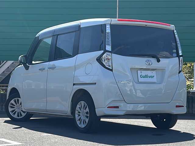 トヨタ タンク G S 茨城県 2018(平30)年 6.8万km ホワイトパールクリスタルシャイン ワンオーナー/両側パワースライドドア/アイドリングストップ/クルーズコントロール/ETC/ドライブレコーダー前後/純正フロアマット/オートライト/衝突軽減システム/スマートキー